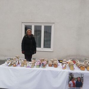 Suppenvielfalt im Glas nach den Gottesdiensten