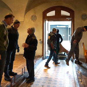 Ausräumen der Kirche am 29.01.2016
