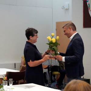 v.l.n.r.: Ingrid Stiendl, LR Dr. W. Hattmansdorfer
