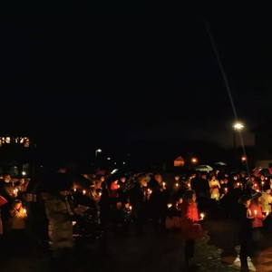 Familiengottesdienst auf der Dorfwiese