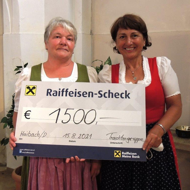 Spende für die Kirchensanierung