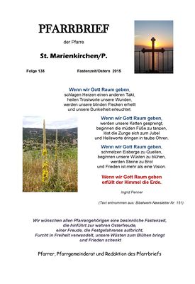 Pfarrbrief
