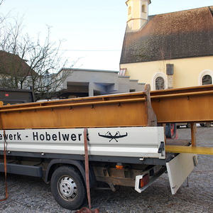 Ausräumen der Kirche am 29.01.2016