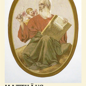 Restaurierte Bilder der vier Evangelisten in der Kuppel der Kreuzkapelle