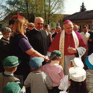 Eröffnung des Pfarrzentrums in Buchkirchen (1986)