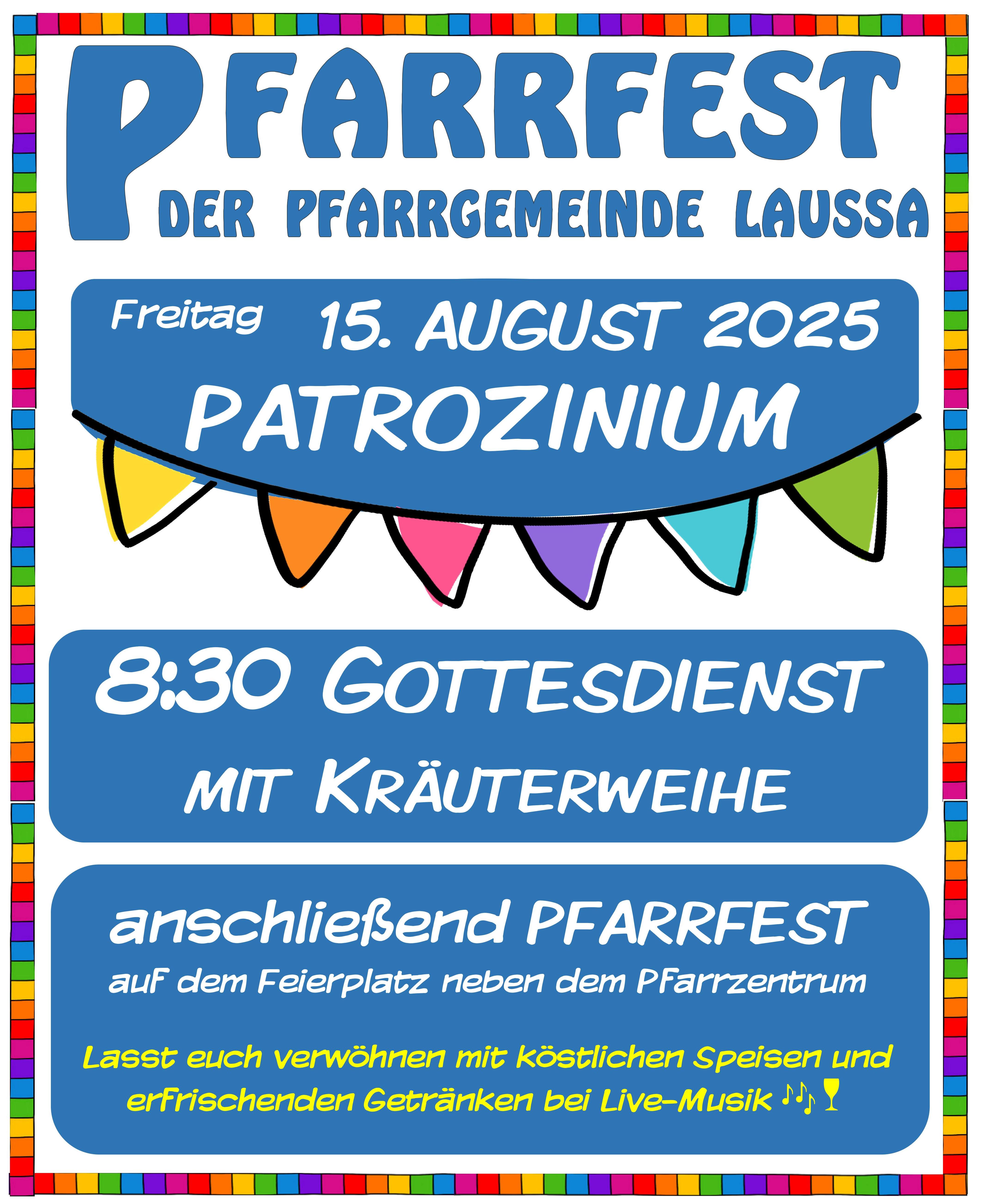 Pfarrfest der Pfarrgemeinde Laussa