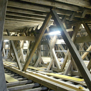 Technische Details und Impressionen vom Dachboden